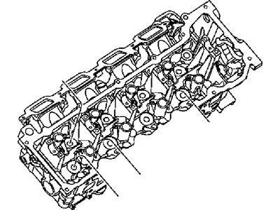 Dodge Dakota Cylinder Head - 53022133AA