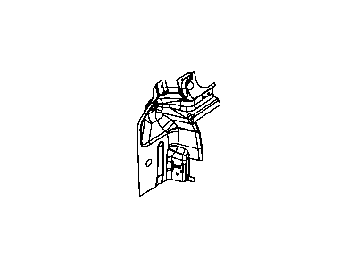 Mopar 4894717AA REINFMNT-C-Pillar