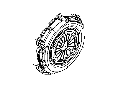 Mopar 4668608AC CLTCH Kit-Clutch Pressure