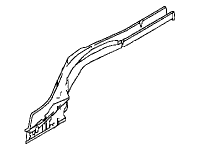 Mopar MB959385 Sidemember, Rear Floor (Left)