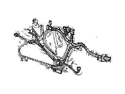 Mopar 56021484 Wiring-Door