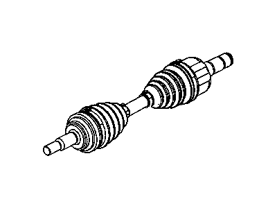 Mopar 5274709AD Axle Half Shaft