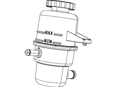 2007 Chrysler Pacifica Power Steering Reservoir - 4809965AA