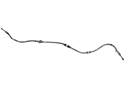 Dodge Dart Parking Brake Cable - 68082061AF