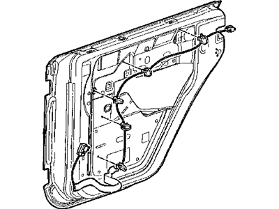 Mopar 68005008AB Wiring-Rear Door