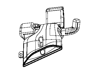 Mopar 4891896AA Fresh Air Duct