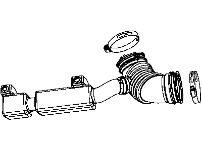 2009 Dodge Journey Air Intake Coupling - 4891895AA