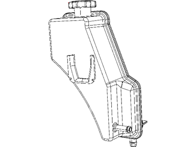 Mopar 52124317AB Reservoir-Power Steering Fluid