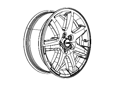 2008 Jeep Liberty Spare Wheel - 52125165AA