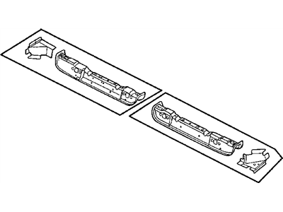 Mopar 4878899AC CROSSMEMBER-Front Floor