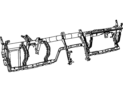 Mopar 55197494AA Bracket-Instrument Panel