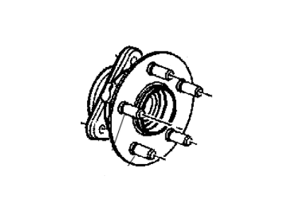 2004 Chrysler Pacifica Wheel Hub - 4721632AC