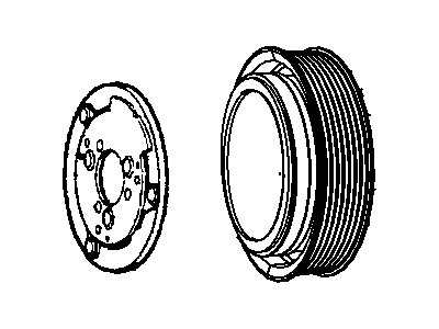 Mopar 68000599AA PULLEY-A/C Compressor