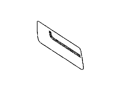 Mopar 5104249AA Glass-BACKLITE