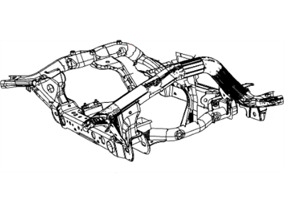 Jeep Front Cross-Member - 52124634AM