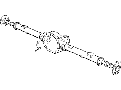 Mopar 4897075AC Housing Axle