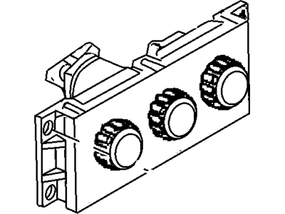 Mopar 5011343AB Air Conditioner And Heater Control Switch