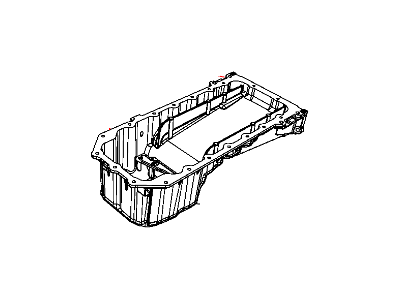 Jeep Grand Cherokee Oil Pan - 5038468AB