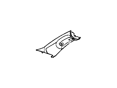 Mopar 5GN96TL2AD Panel-A Pillar