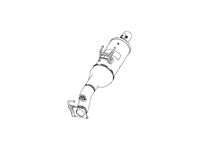 Mopar 68087106AE Catalytic Converter Scr With Ammonia Trap