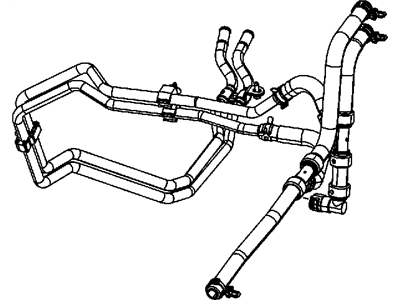 Mopar 5058729AG Hose-Heater Supply And Return