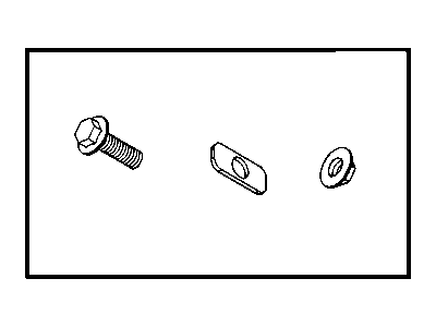 Mopar 68048813AA Hardware-Mounting