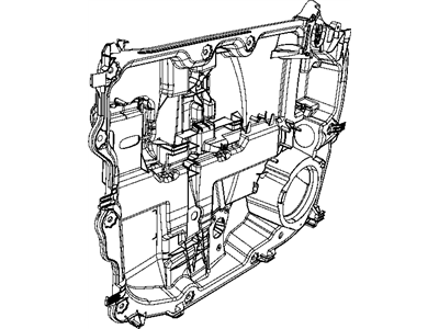 2008 Dodge Nitro Window Regulator - 68004820AA