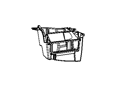 Mopar 55038179AB PLENUM-Fresh Air Inlet