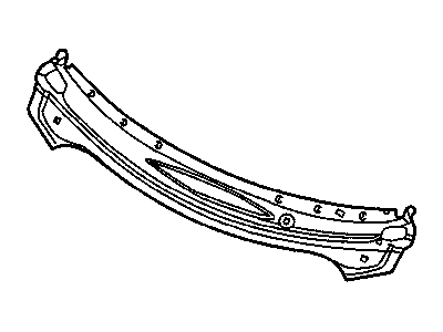 Mopar 4878587AB TROUGH-Deck Opening