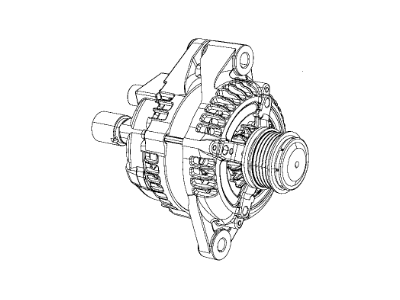 Mopar 68201178AA Generator-Engine