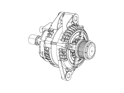 2015 Jeep Renegade Alternator - 68201178AA