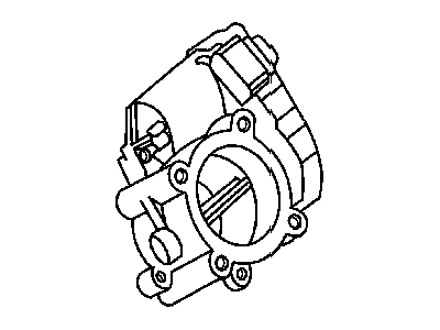 Mopar 68012325AA Throttle Body