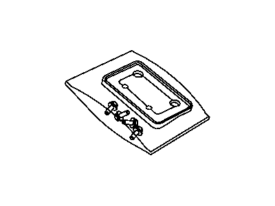 Mopar 55364761AC Kit-License Plate