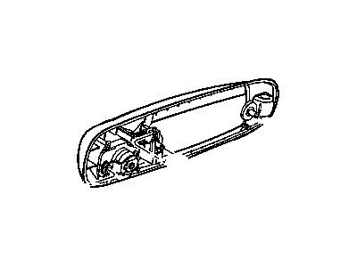 Mopar 55276882AB Handle-Front Door Exterior