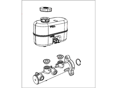 Mopar 68144664AB Brake Master Cylinder