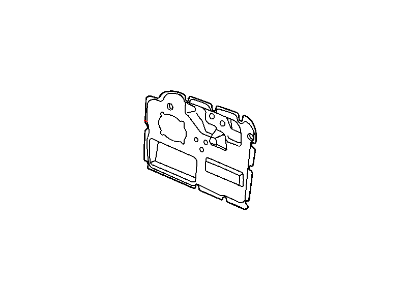 Mopar 55135875AG Shield-Front Door