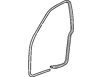 2002 Jeep Grand Cherokee Weather Strip - 55135918AG
