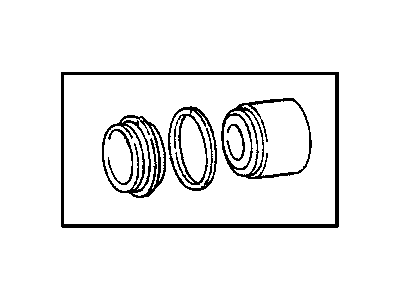Chrysler Sebring Brake Caliper Piston - 5018909AA