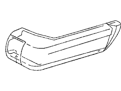 Mopar 5DY11DX9 Cap End-Bumper