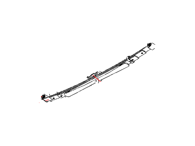 Mopar 52121706AA Rear Leaf Spring