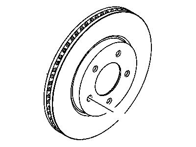 Mopar 4721234AB Brake Rotor