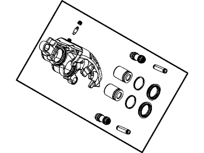 Mopar R5104758AA CALIPER-Disc Brake