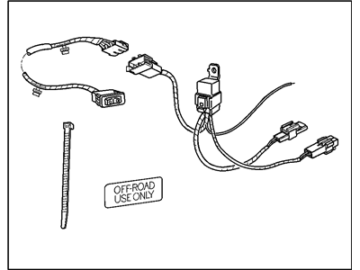 Mopar 82208465 Mounting Pkg-Off Road Light