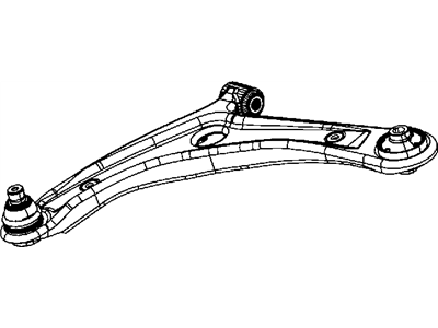 Mopar 5105040AB Control Arm And Ball Joint Assembly