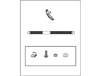 Mopar 82209892AC Step Kit-Tubular Side