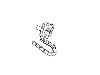2019 Jeep Compass A/C Hose - 68381538AA