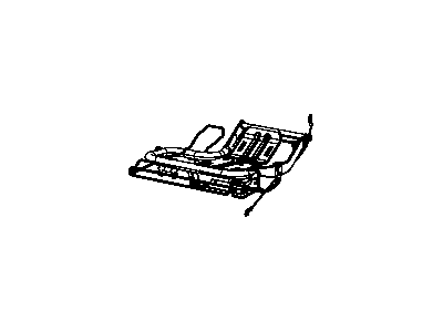 Mopar 68004484AA Frame-Seat Cushion