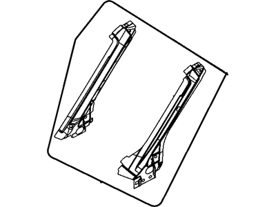 Mopar 5008734AF Frame-Windshield