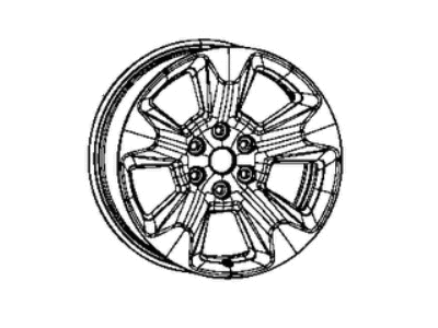 2021 Ram 1500 Spare Wheel - 4755533AA