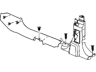 Mopar 5KQ26XDVAE Cover-Wiring Protector